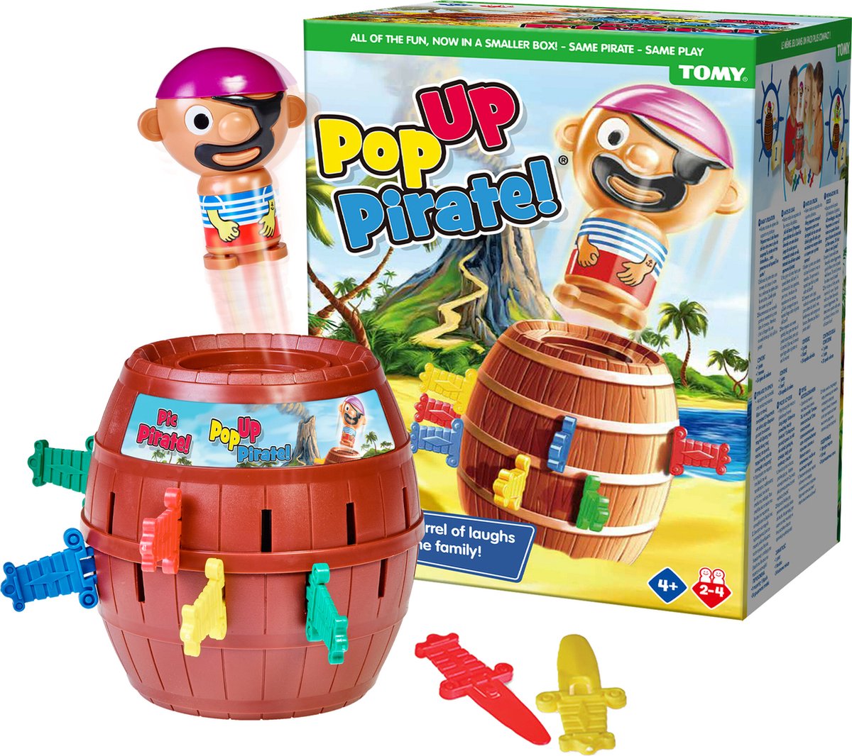 Tomy game pop-up pirate